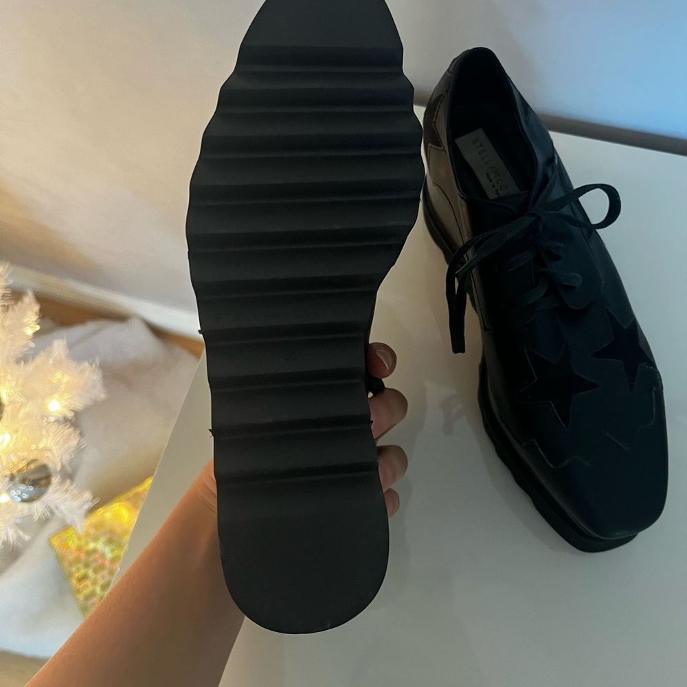 SOLD!!!! Stella McCartney Black Elyse Platform Oxford - Picture 10 of 10